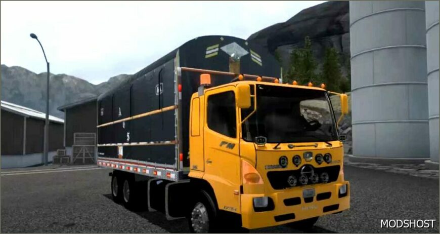 ETS2 Truck Mod: Camión Hino 500 4X2-6X2 1.53 (Featured)