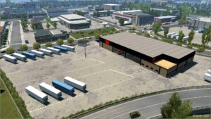 ETS2 Mod: Open Depot Model & Prefab Version (Featured)