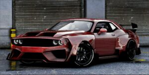 GTA 5 Dodge Vehicle Mod: 2018 Dodge Challenger SRT Demon Hycade Widebody (Featured)