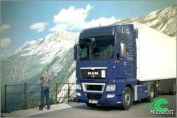 ETS2 MAN Truck Mod: TGX Euro 5 (Featured)