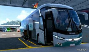 ETS2 Marcopolo Bus Mod: G7 1200 6X2 1.52 (Featured)