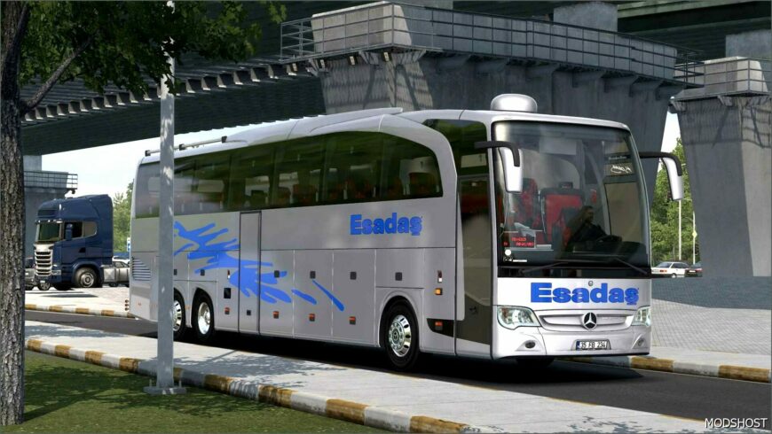 ETS2 Mod: Esadas Coating Skin for Travego 17SE (Featured)