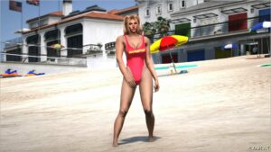 GTA 5 Player Mod: Beywatch for MP Female (Image #2)