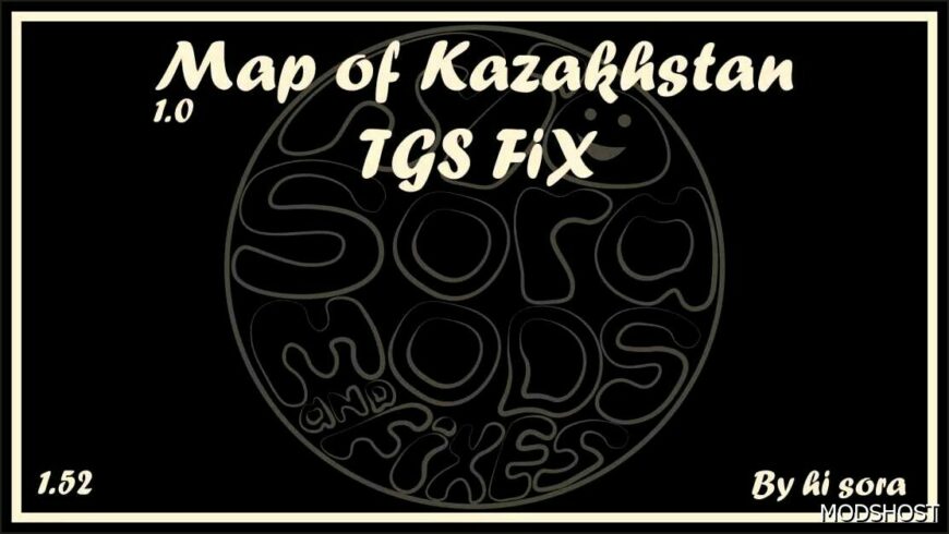 ETS2 ProMods Mod: Map of The Republic of Kazakhstan – Promods The Great Steppe FIX 1.52 (Featured)