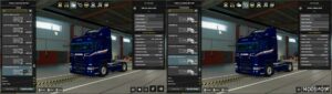 ETS2 Scania Mod: Add-On Slavjerry Scania L6&V8 OP FKM Garage Sound to Scania PGR (Featured)