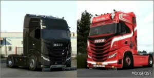 ETS2 Iveco Truck Mod: S-Way Weeda Transport by Soap98 1.52 (Image #2)