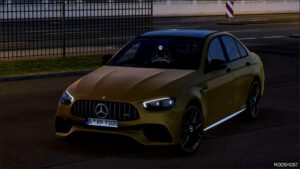 ETS2 Car Mod: 2023 Mercedes-Amg E63 S V1.1 (Featured)