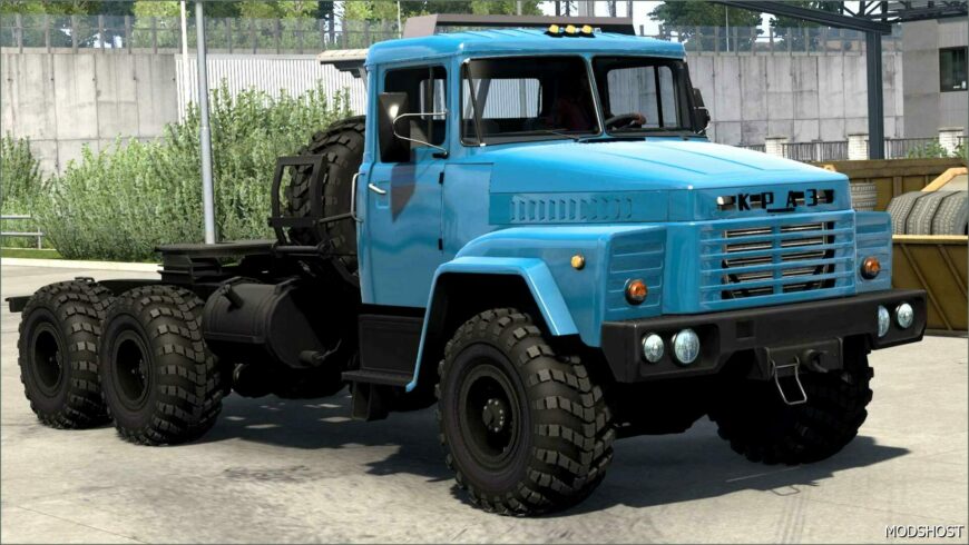 ETS2 KrAZ Truck Mod: 1981 Kraz 260 1.52 (Featured)