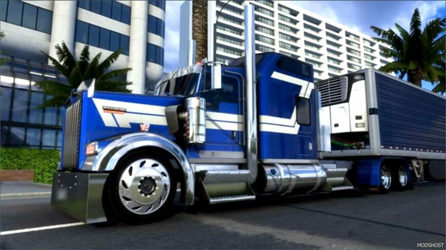 ATS Kenworth Truck Mod: W900B 1.52 (Featured)