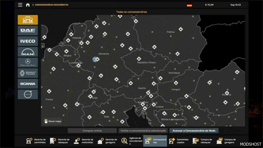 ETS2 Mercedes-Benz Save Mod: Profile Mercedes-Benz Actros MP2 Dotec 08 11 2024 1.53 (Featured)