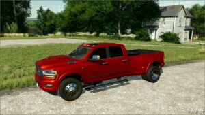 FS22 RAM Car Mod: 2022 RAM 3500 DRW Limited V1.1 (Image #4)