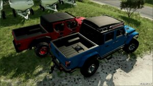 FS22 Car Mod: 2022 Jeep Gladiator Rubicon V1.1 (Image #2)