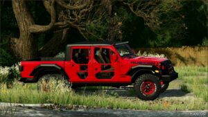 FS22 Car Mod: 2022 Jeep Gladiator Rubicon V1.1 (Image #3)