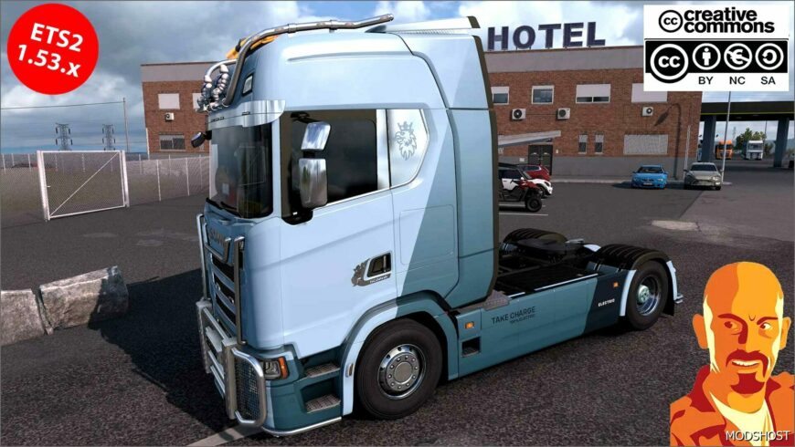 ETS2 Scania Truck Mod: S BEV Electric Ownable & Improved 1.53 (Featured)