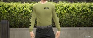 GTA 5 Police Player Mod: Sweatshirt MP Male (Image #3)