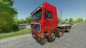 FS22 Volvo Truck Mod: F16 Flatform (Image #4)