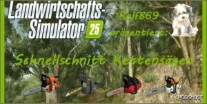 FS25 Script Mod: Chainsaw Fastcut (Featured)