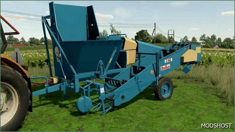 FS22 Baler Mod: Lizard Z-643 Bolko V1.0.0.1 (Featured)