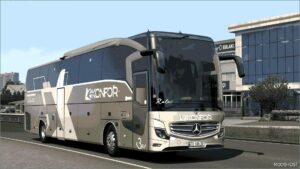 ETS2 Mercedes-Benz Mod: Mercedes Benz Travego 16 SHD Euro 6 Konfor Turizm NEW Skin (Featured)