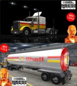 ATS Peterbilt Mod: 359 Shell & Custom Cistern Trailer (Image #2)