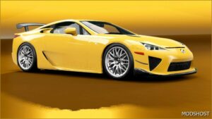 BeamNG Lexus Car Mod: LFA Revamped 0.33 (Image #2)