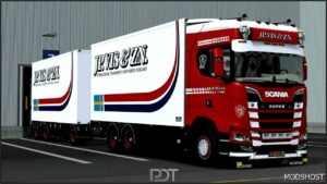 ETS2 Scania Truck Mod: S520 Jp.vis&Zn Itkh + Trailer V13 1.52 (Featured)