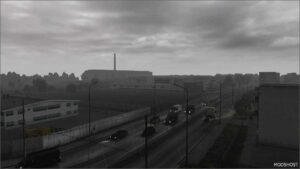 ETS2 Rain Weather Mod: Realistic Rain V5.0 (Image #2)