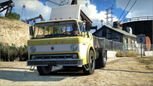 GTA 5 Ford Vehicle Mod: 1972 Ford C-600 Add-On | Extras | Vehfuncs V | Lods | Template (Image #4)