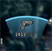 GTA 5 Weapon Mod: IC 1.7, RDE, AP Pistol ROF+, FNX.45, Glock 17 and Realistic Clipsize Compatibility FIX V1.2 (Image #3)