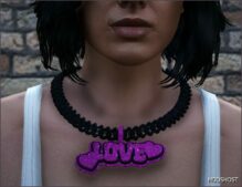 GTA 5 Player Mod: MP Female Love Chain (Image #3)