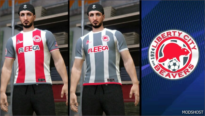 GTA 5 Player Mod: Soccer Jerseys for MP Males (Featured)