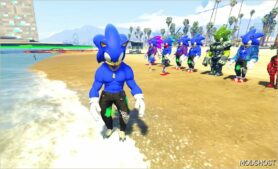 GTA 5 Player Mod: Sonic Rizz Evolution (Featured)