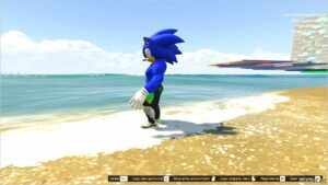 GTA 5 Player Mod: Sonic Rizz Evolution (Image #2)