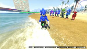 GTA 5 Player Mod: Sonic Rizz Evolution (Image #5)