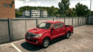 ETS2 Toyota Car Mod: Hilux 2015 V1.5 (Image #2)