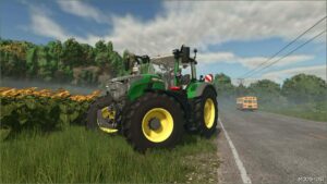 FS25 Fendt Tractor Mod: Vario 700 (Wide/Colored Tires) (Featured)