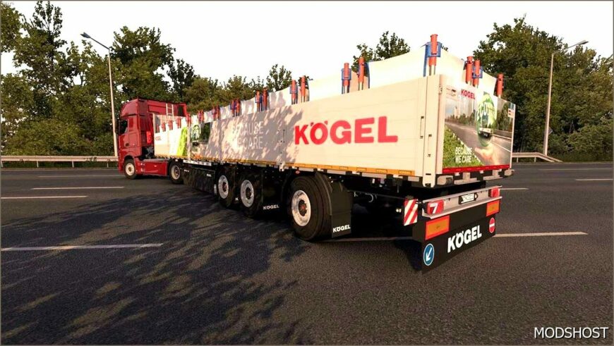 ETS2 Mod: Kögel Trailers V2.1.4 1.53 (Featured)