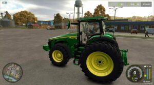 FS25 John Deere Large Mod: 8R Tractor (Featured)