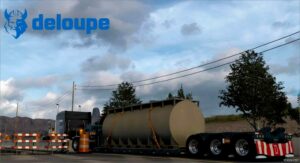 ATS Trailer Mod: Corby Deloupe Lowboy V2.2 (Image #3)