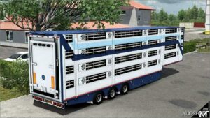 ETS2 Livestock Mod: Pezzaioli Livestock Trailer V9.0 (Image #3)