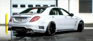 GTA 5 Mercedes-Benz Vehicle Mod: Mercedes S63 Wald Widebody (Image #2)