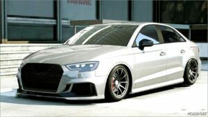 GTA 5 Audi Vehicle Mod: RS3 Custom (Featured)