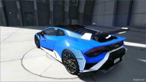 GTA 5 Lamborghini Vehicle Mod: 2022 Lamborghini Huracan STO (Image #4)