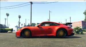 GTA 5 Vehicle Mod: Pister 911 GT3 992 Add-On V1.1 (Featured)