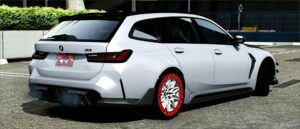 GTA 5 BMW Vehicle Mod: 2023 BMW M3 Touring Darwin PRO (Image #2)