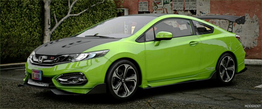 GTA 5 Honda Vehicle Mod: Civic SI Coupe FG4 (Featured)