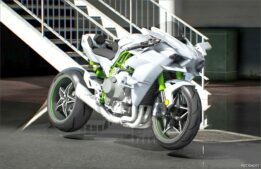 GTA 5 Vehicle Mod: Ninja H2 Drag (Featured)