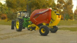 FS25 Mod: CNH Balers on Floaters (Image #2)