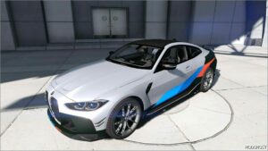 GTA 5 BMW Vehicle Mod: 2021 BMW M4 M Performance Parts (Featured)