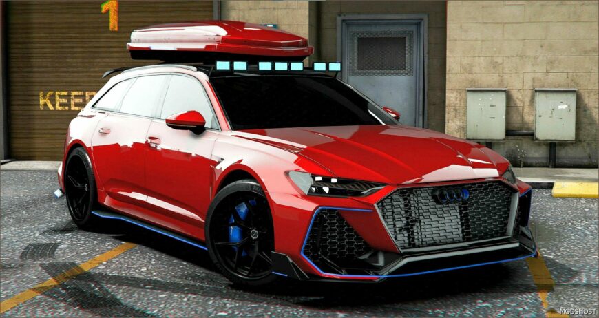 GTA 5 Audi Vehicle Mod: RS8 Hycade (Featured)